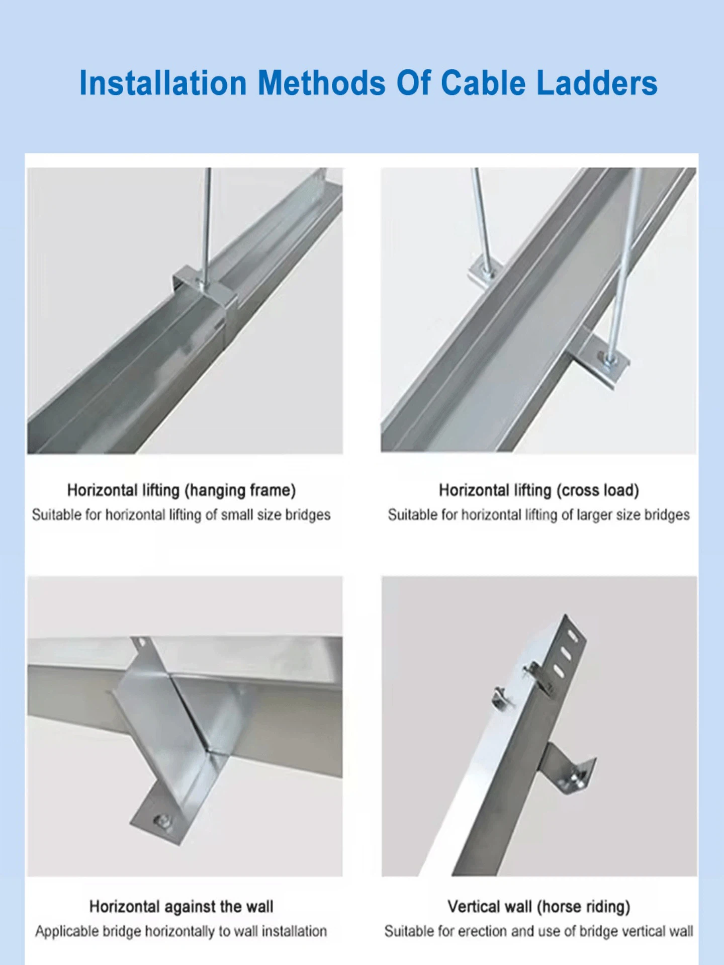 Pre-Galvanized Cable Ladder04